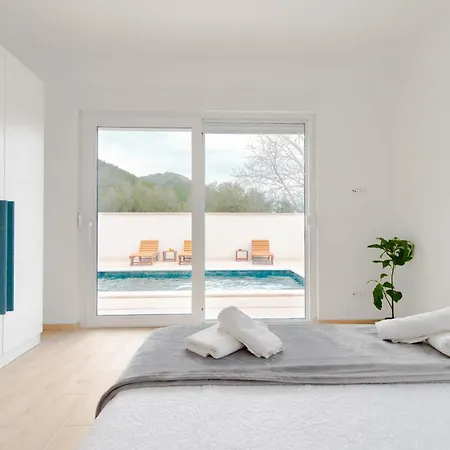 House Bartulovic - Jan Apartment With A Pool Ston Exterior photo