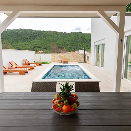 House Bartulovic - Jan Apartment With A Pool Ston Exterior photo